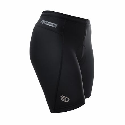 SENSOR CYKLO ENTRY dámske nohavice krátke true black Veľkosť: L 8592837081953