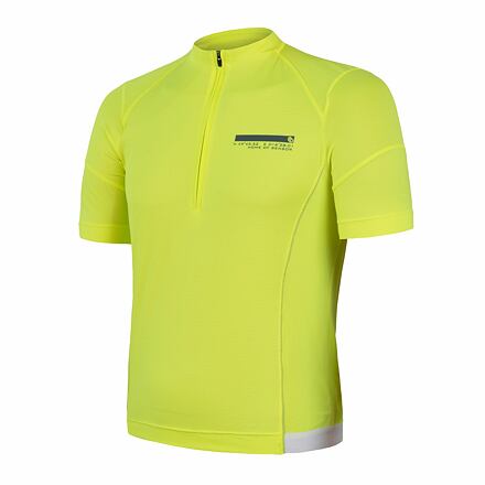 SENSOR COOLMAX ENTRY pánsky dres kr.rukáv neon yellow Veľkosť: S