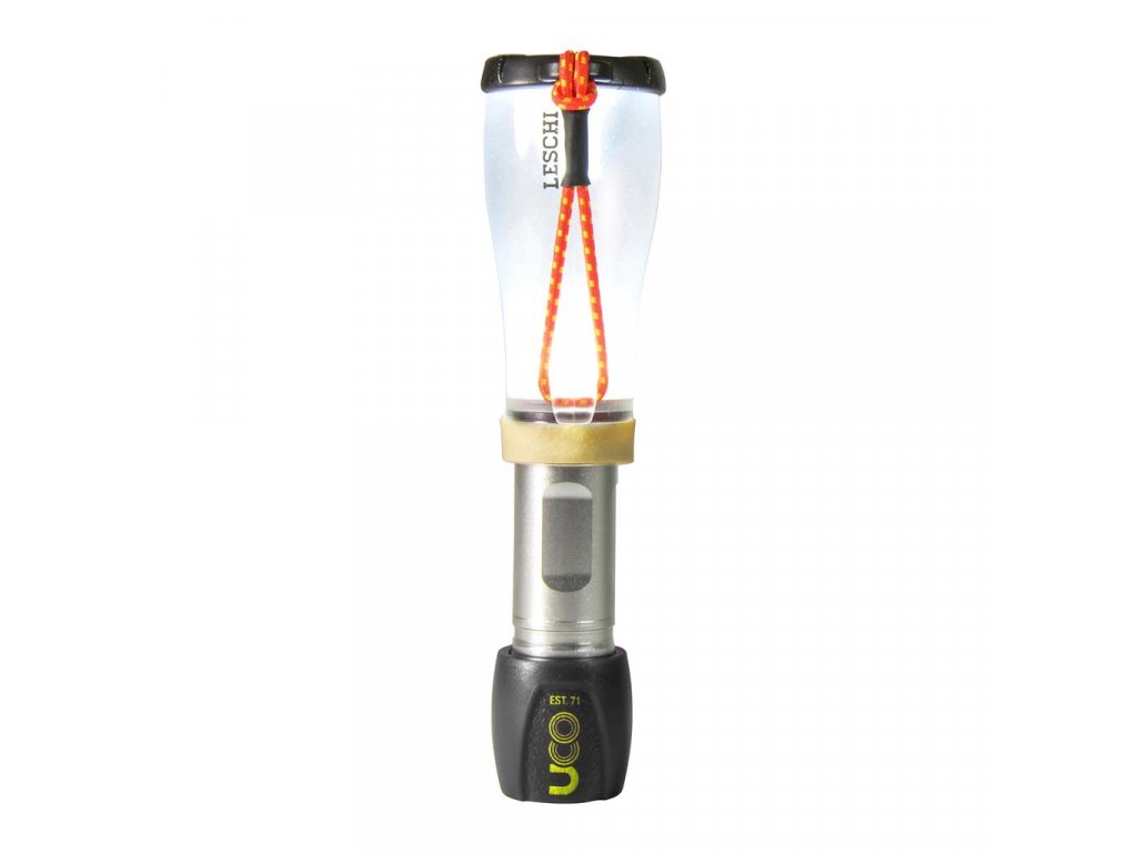 UCO gear UCO Svietidlo a lampáš Leschi LED Lantern - Silver Black 054269001803