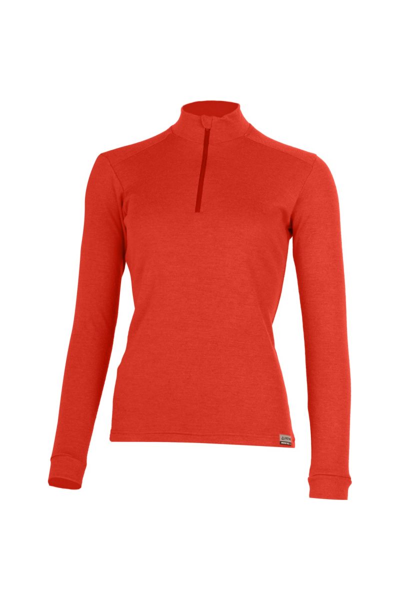 Lasting dámska merino mikina BESA 3733 červená Veľkosť: XL 8596445043754