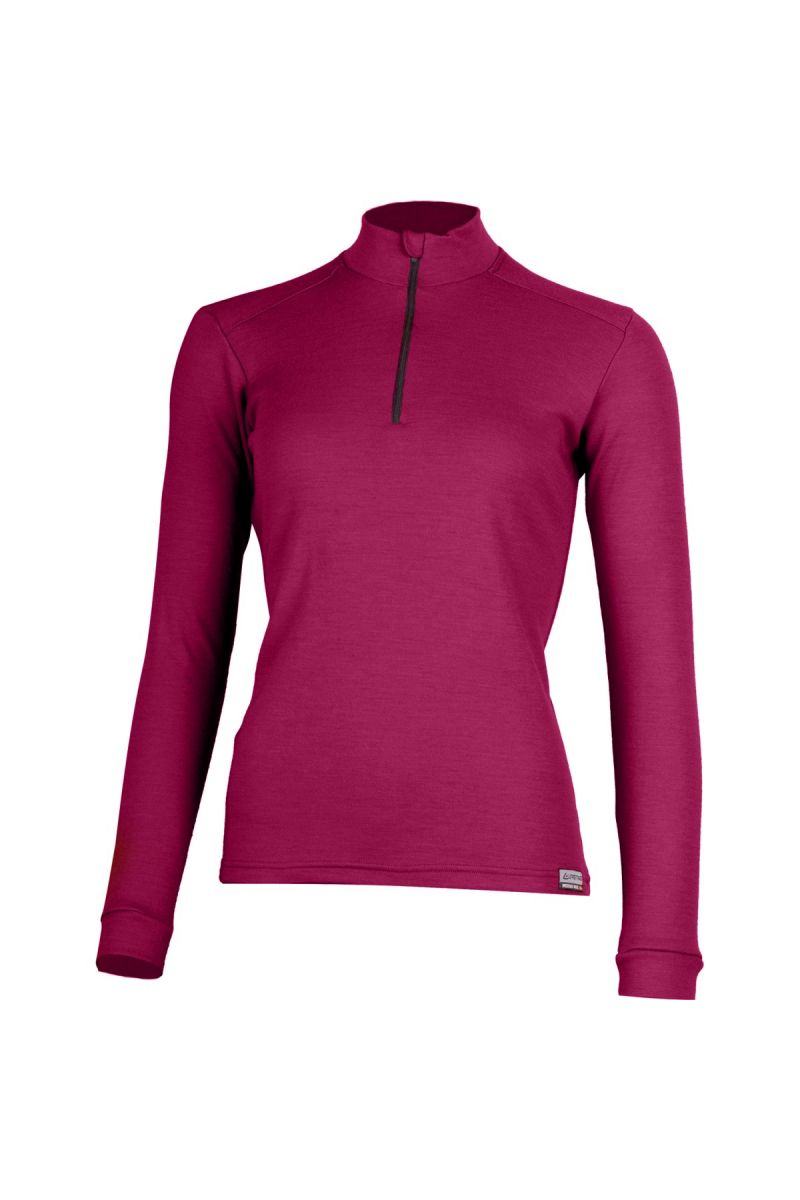 Lasting dámska merino mikina BESA ružová Veľkosť: S