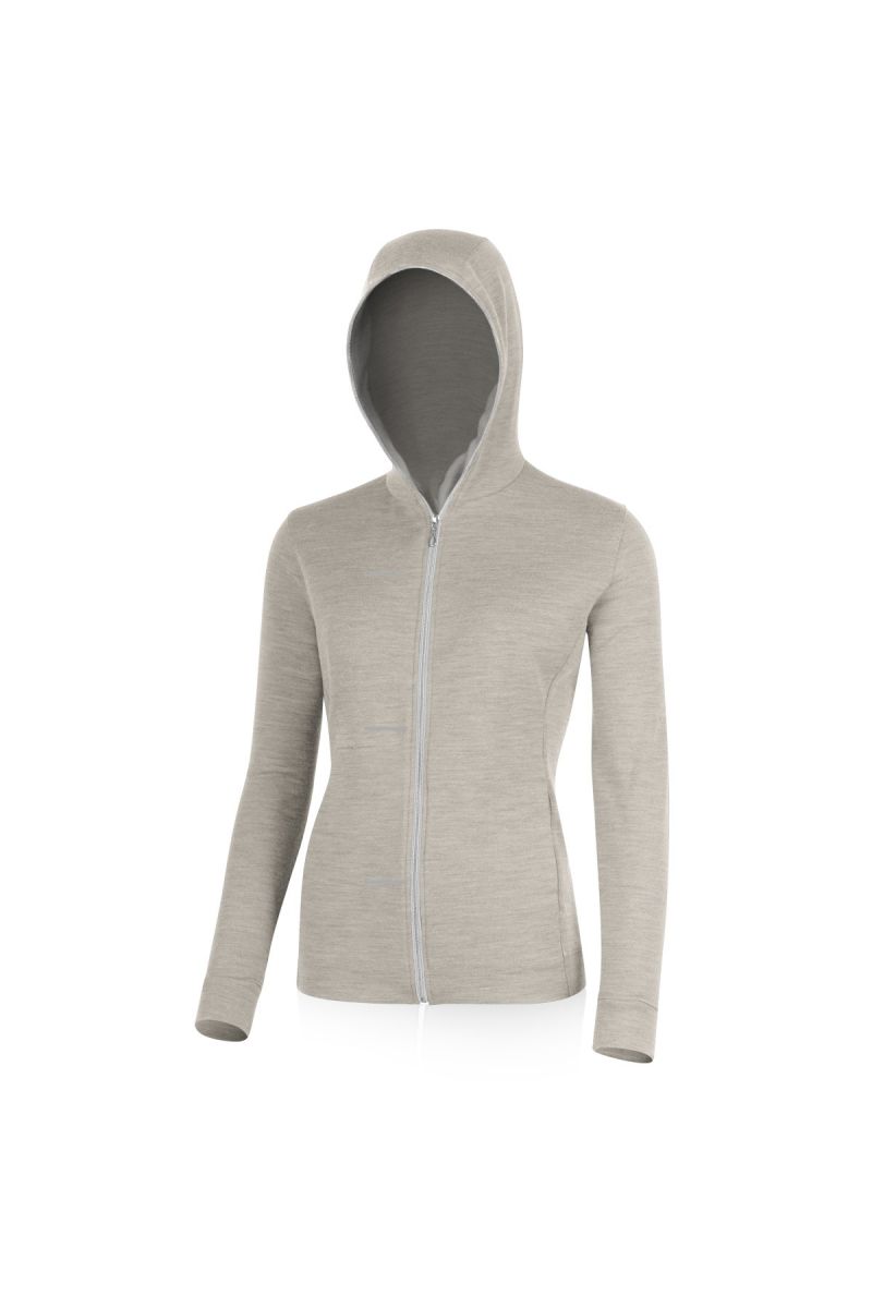 Lasting dámska merino mikina KENY 716S béžová Veľkosť: L