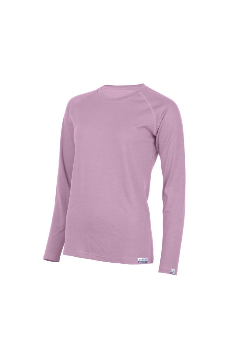 Lasting dámske merino tričko ATILA 4141 fialové Veľkosť: S