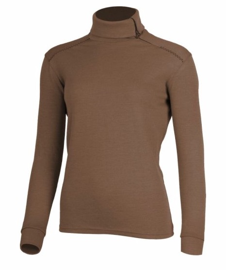Lasting dámsky merino rolák JAZY 7677 hnedá Veľkosť: XXL 8595067906386