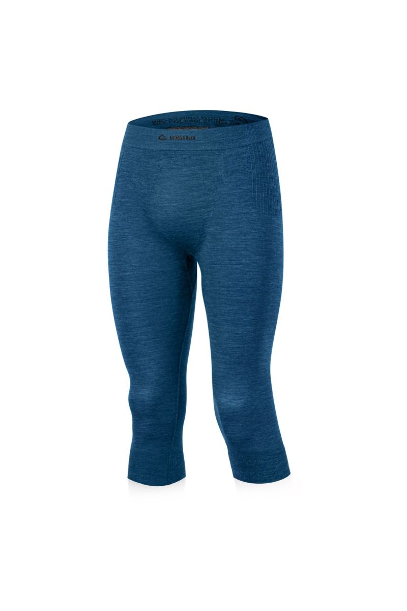 Lasting pánske merino spodky MAREO 5160 modré Veľkosť: L/XL