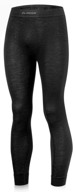 Lasting pánske merino spodky MATEO čierne Veľkosť: S/M