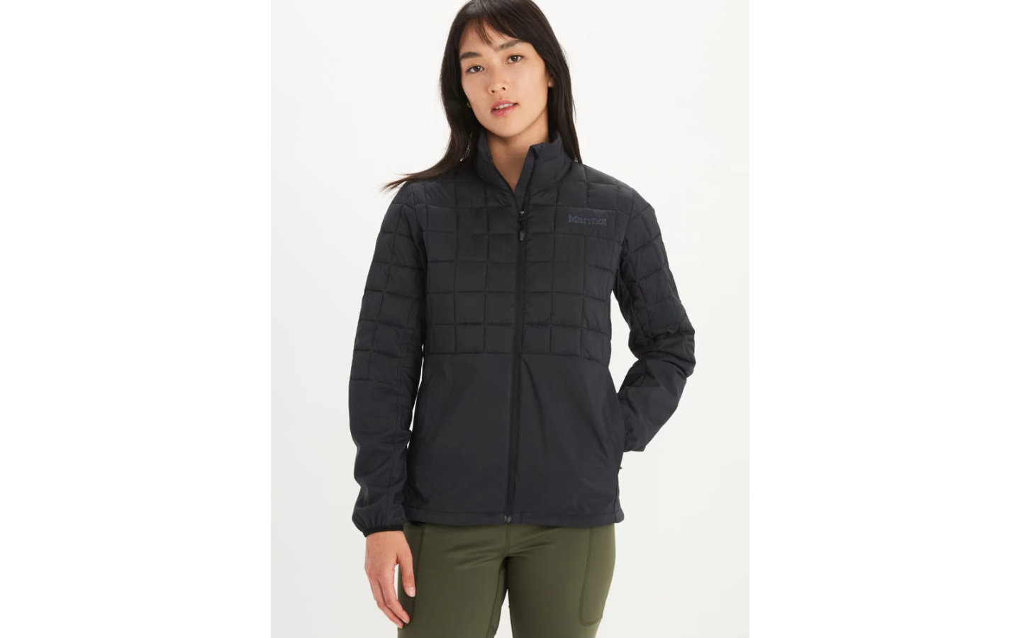 Marmot Women's Echo Featherless Hybrid Jacket - black Veľkosť: L