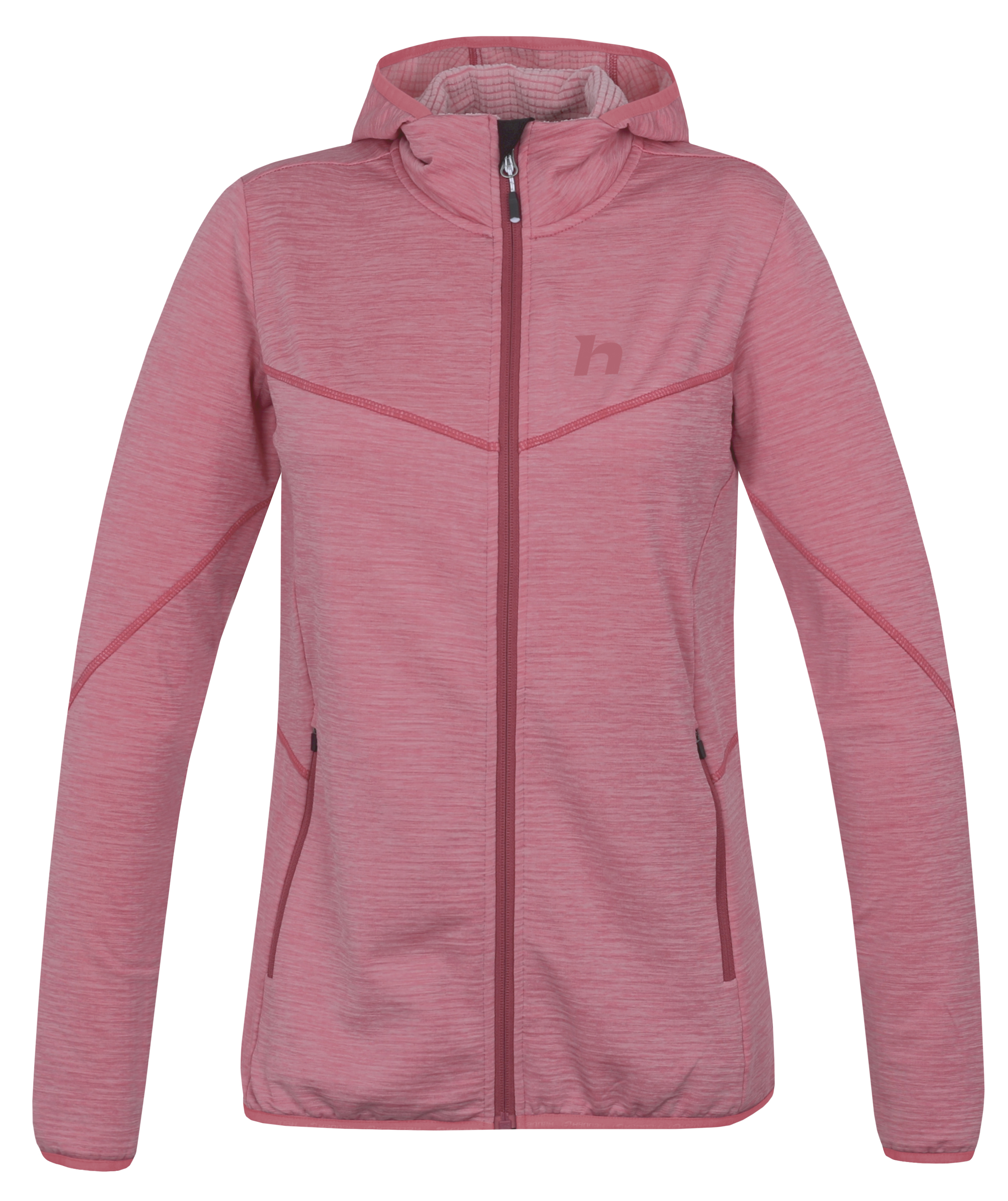 Hannah DAGNYS HOODY quartz pink mel Veľkosť: 42 dámska mikina
