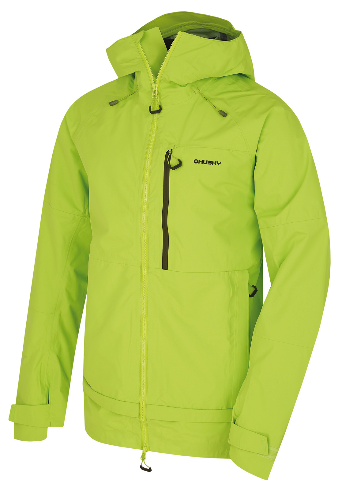 Husky Pánska hardshell bunda Nanook M jas. zelená Veľkosť: XL