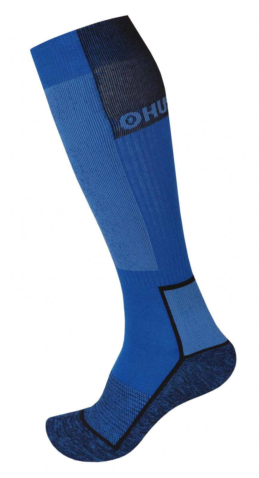 Husky Podkolienky Snow-ski modrá/čierna Veľkosť: L (41-44)