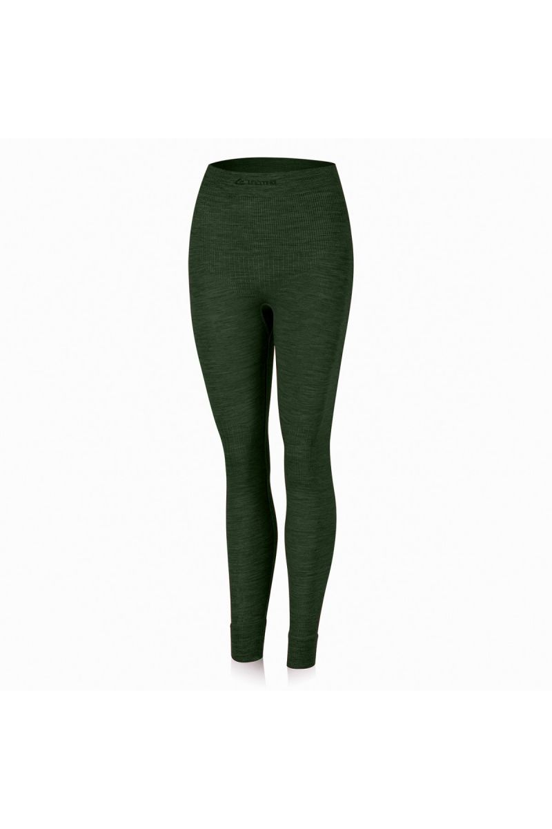 Lasting dámske merino spodky MAURA 6160 zelené Veľkosť: L/XL