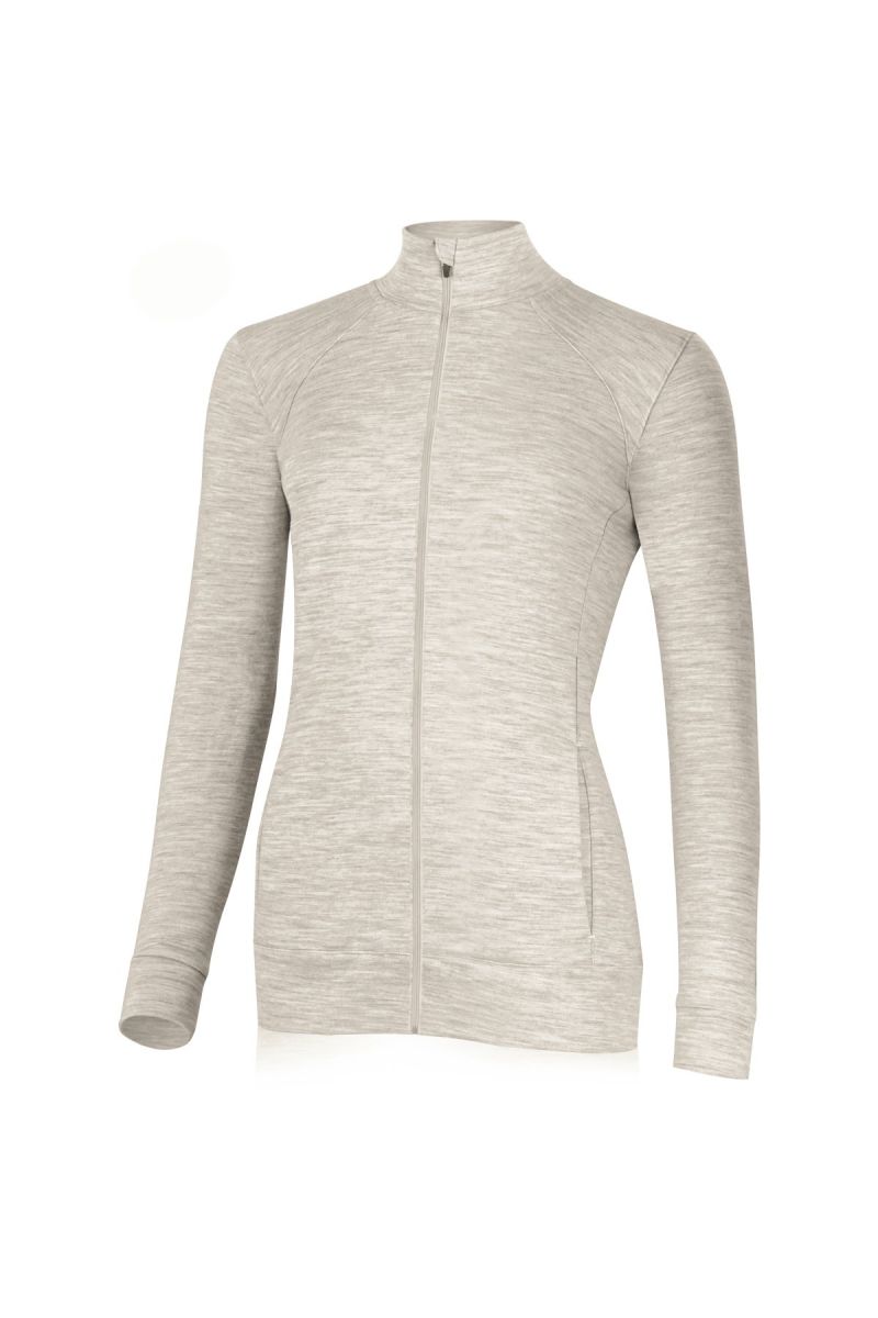 Lasting dámska merino mikina SARMINA 7167 béžová Veľkosť: S