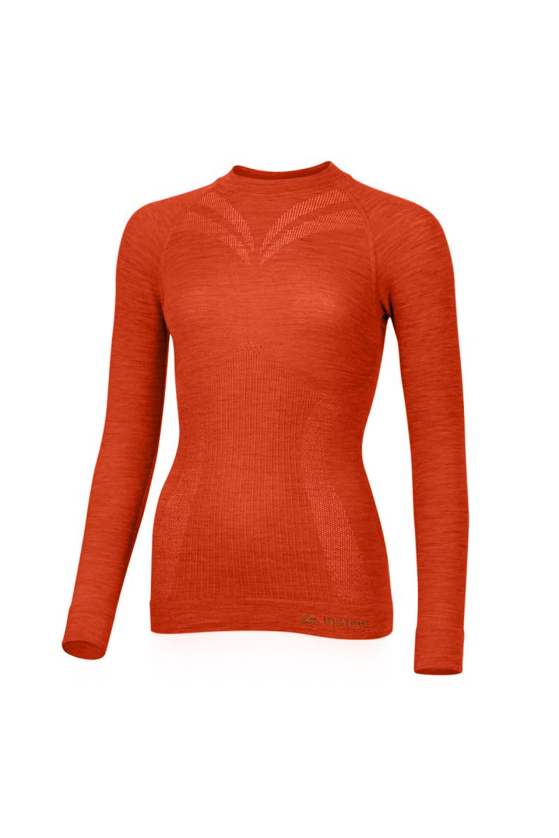 Lasting dámske merino tričko MATALA 2160 lososová Veľkosť: L/XL