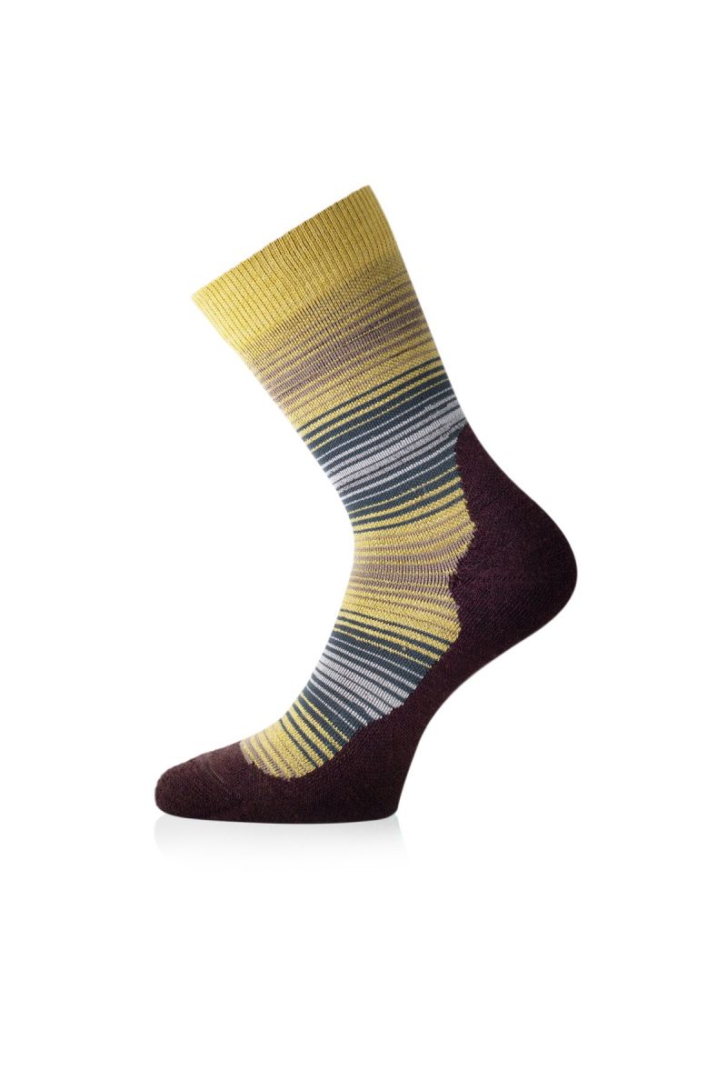 Lasting merino ponožky WLG 667 zelené Veľkosť: (42-45) L