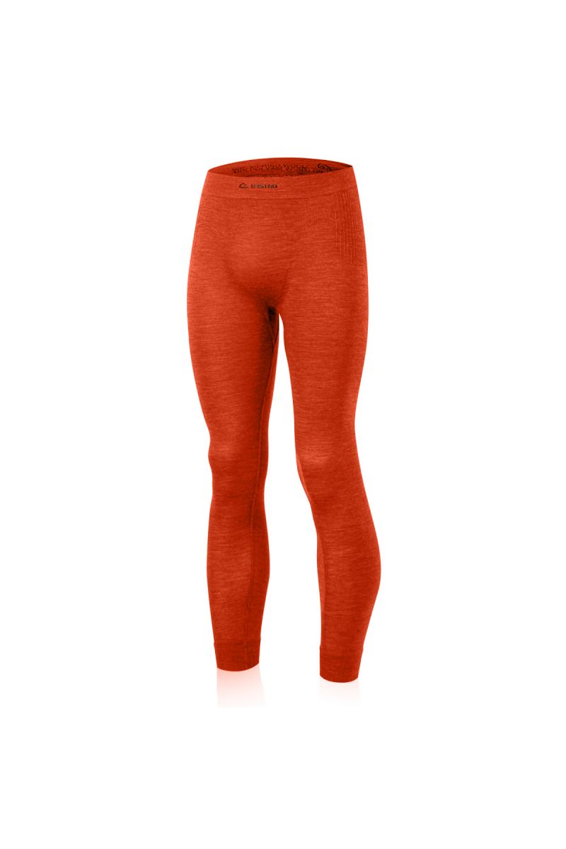 Lasting pánske merino spodky MATEO oranžové Veľkosť: L/XL