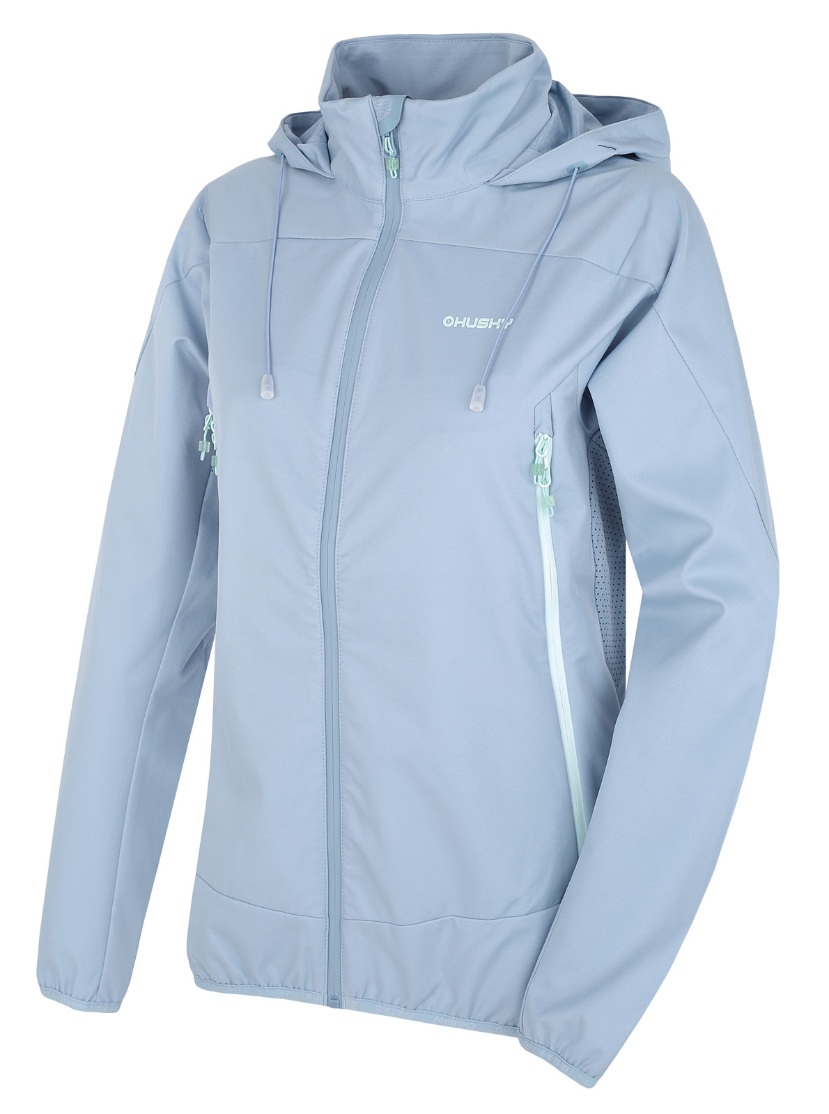 Husky Dámska softshell bunda Sonny L light blue Veľkosť: L