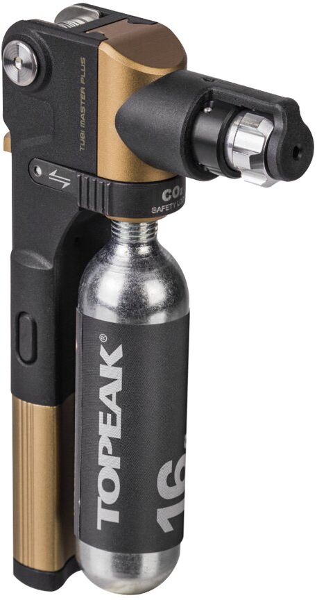 TOPEAK bezdušový kit TUBI MASTER+ s CO2 cartridge Veľkosť: UNI 4710069702949
