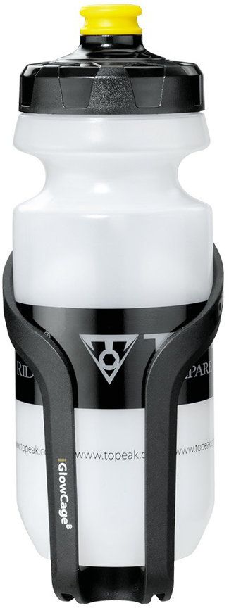 TOPEAK košík na fľašu iGLOW s integrovaným svetlom, vrátane fľaše Veľkosť: UNI