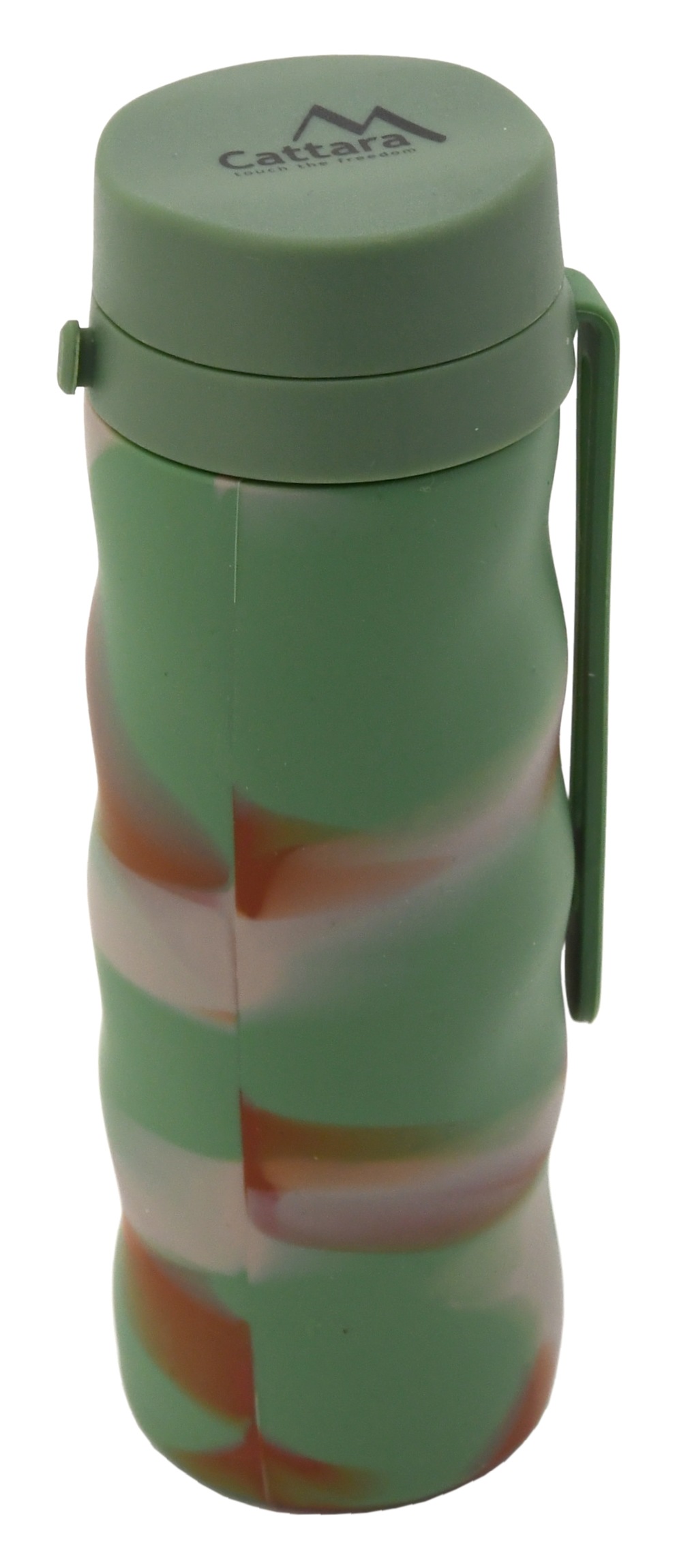 Cattara Silikónová fľaša ARMY 550ml