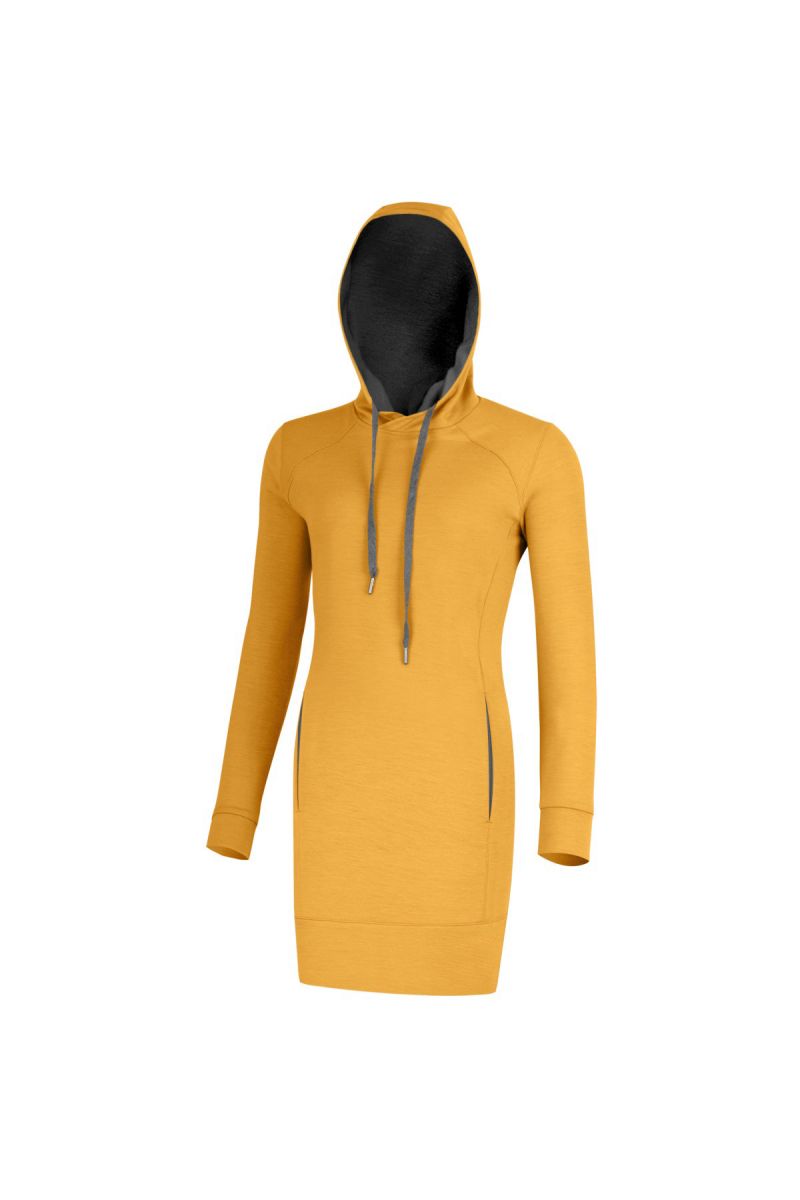 Lasting dámska merino mikina WELIA horčicová Veľkosť: M