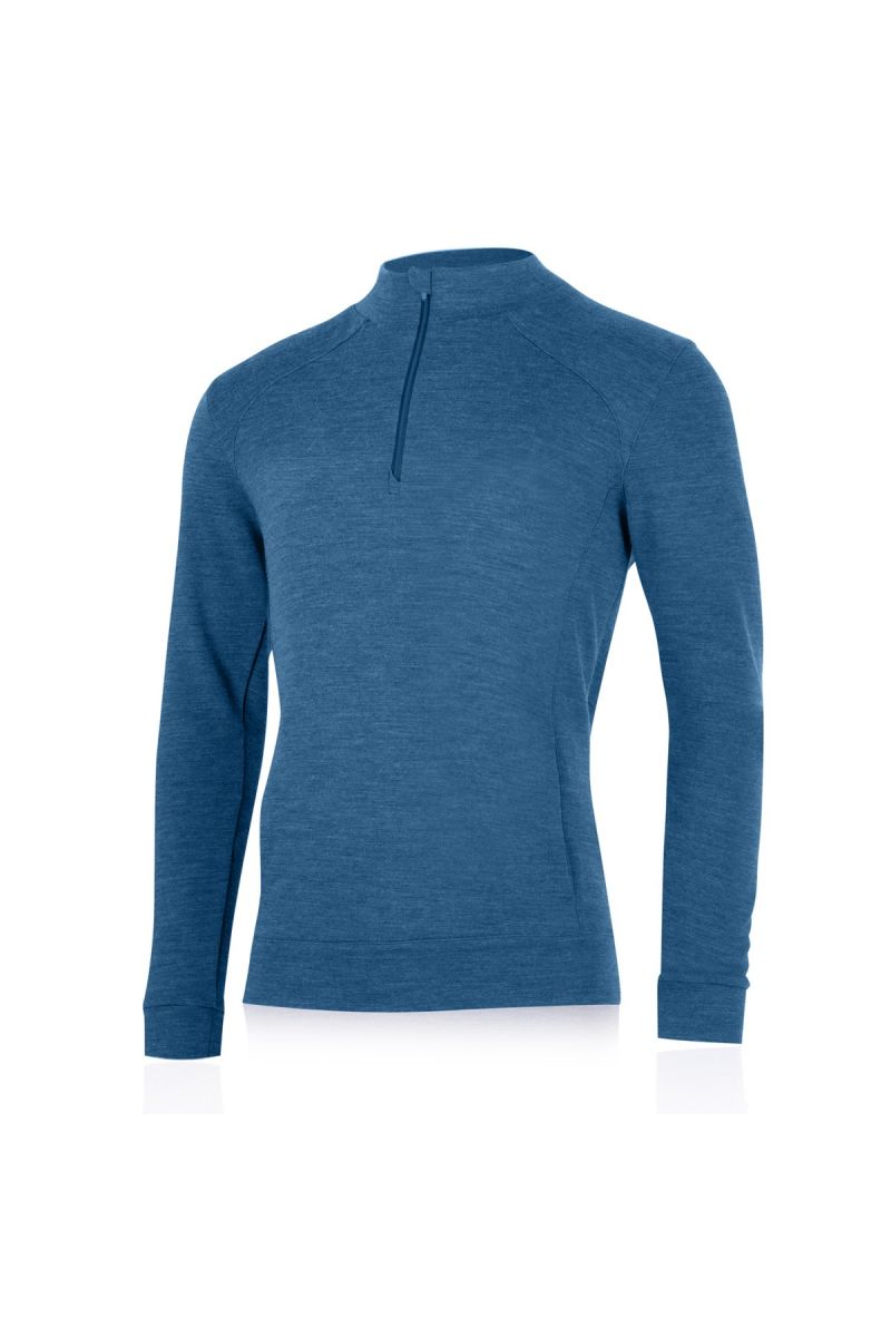 Lasting pánska merino mikina WARMIN 5165 modrá Veľkosť: L