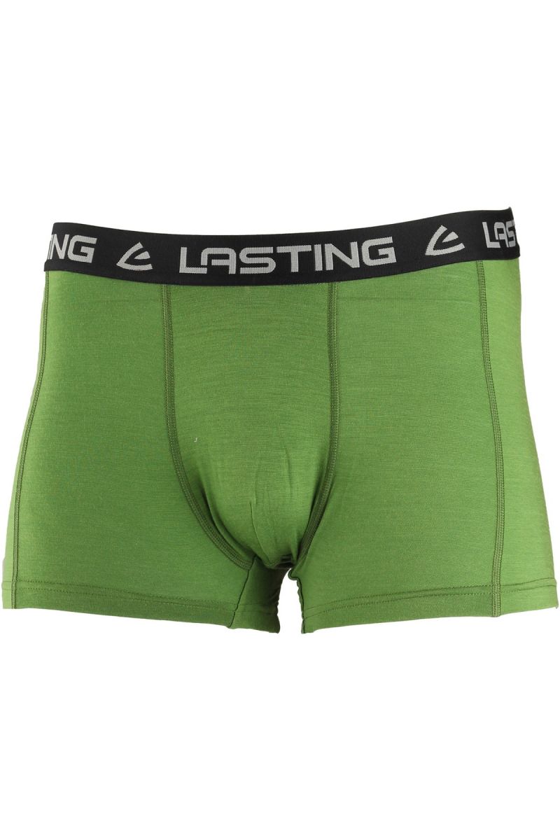 Lasting NORO 6060 zelené vlnené merino boxerky Veľkosť: L 8595067829760