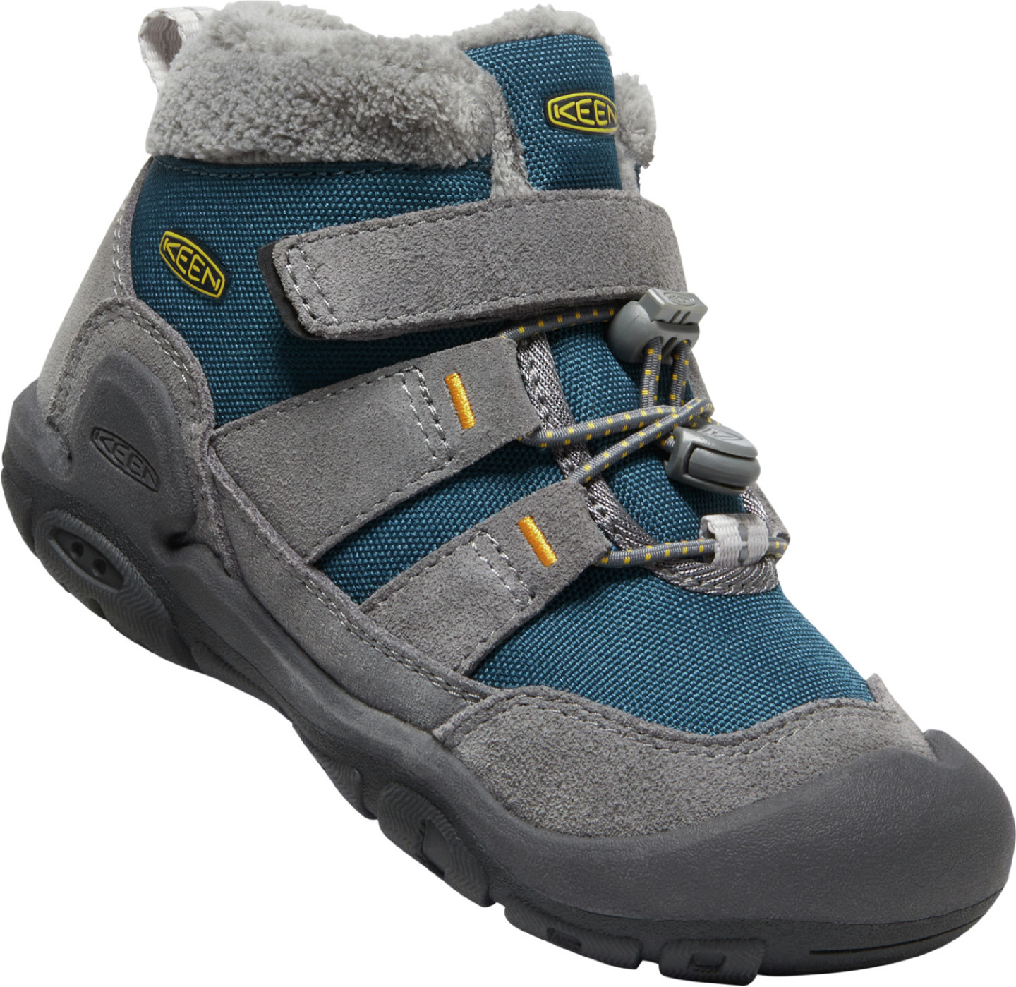 Keen KNOTCH CHUKKA CHILDREN steel grey/blue wing teal Veľkosť: 24