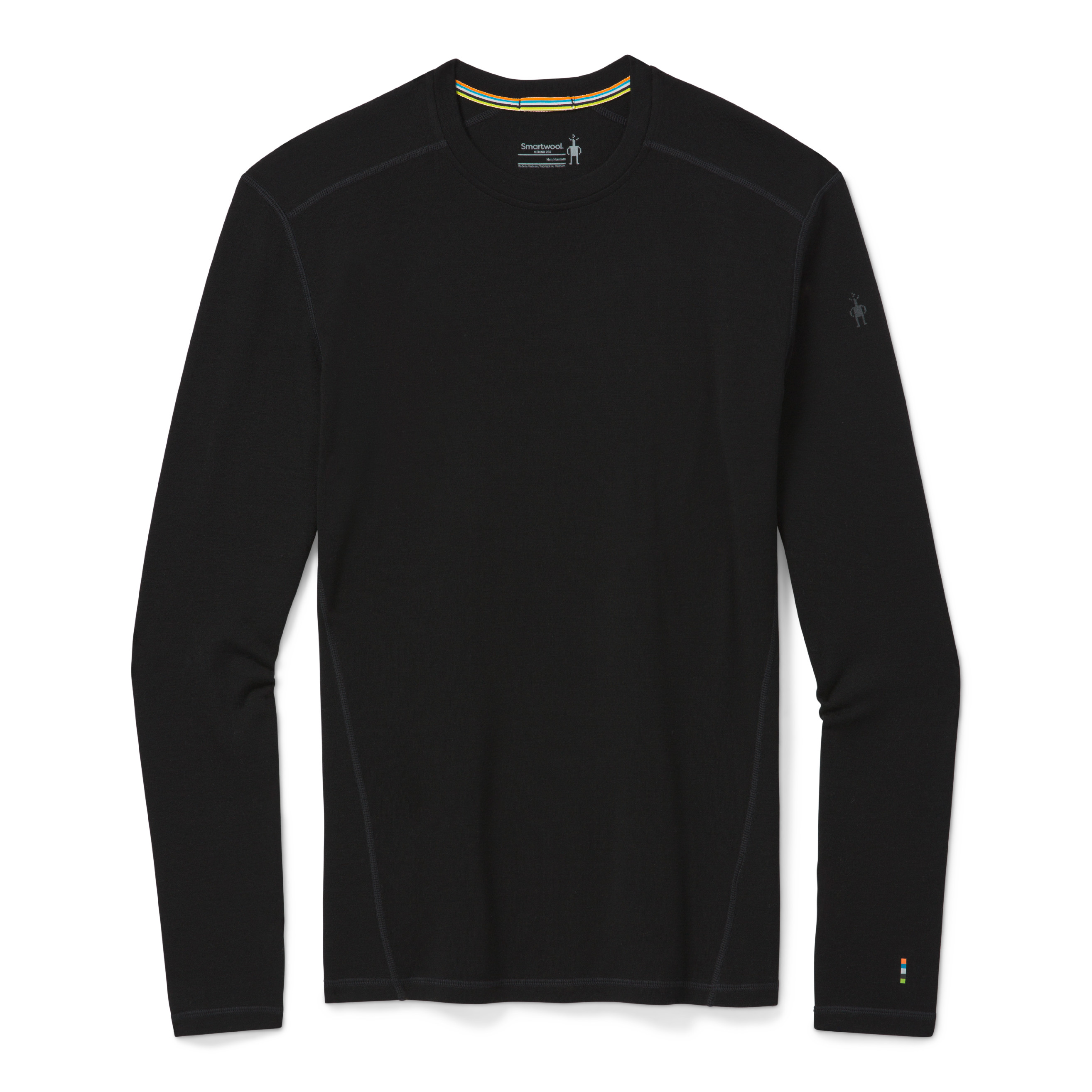 Smartwool M MERINO 250 BASELAYER CREW BOXED black Veľkosť: S