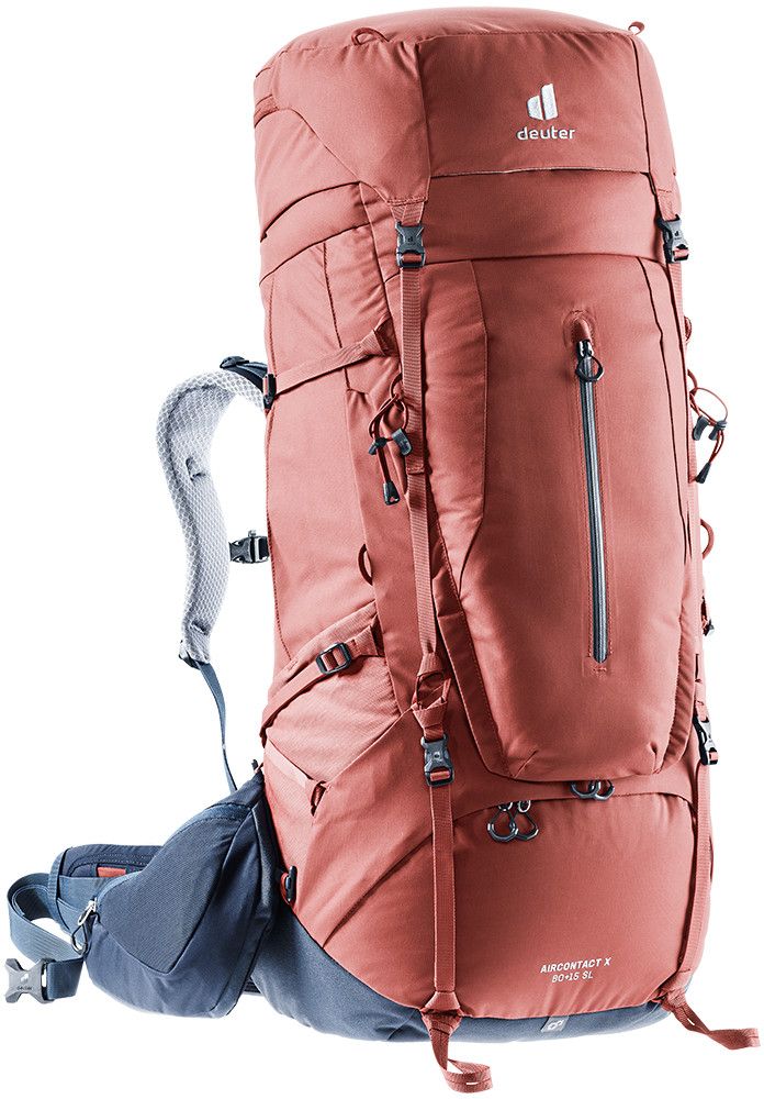 Deuter Aircontact X 80+15 SL redwood-ink Veľkosť: OneSize
