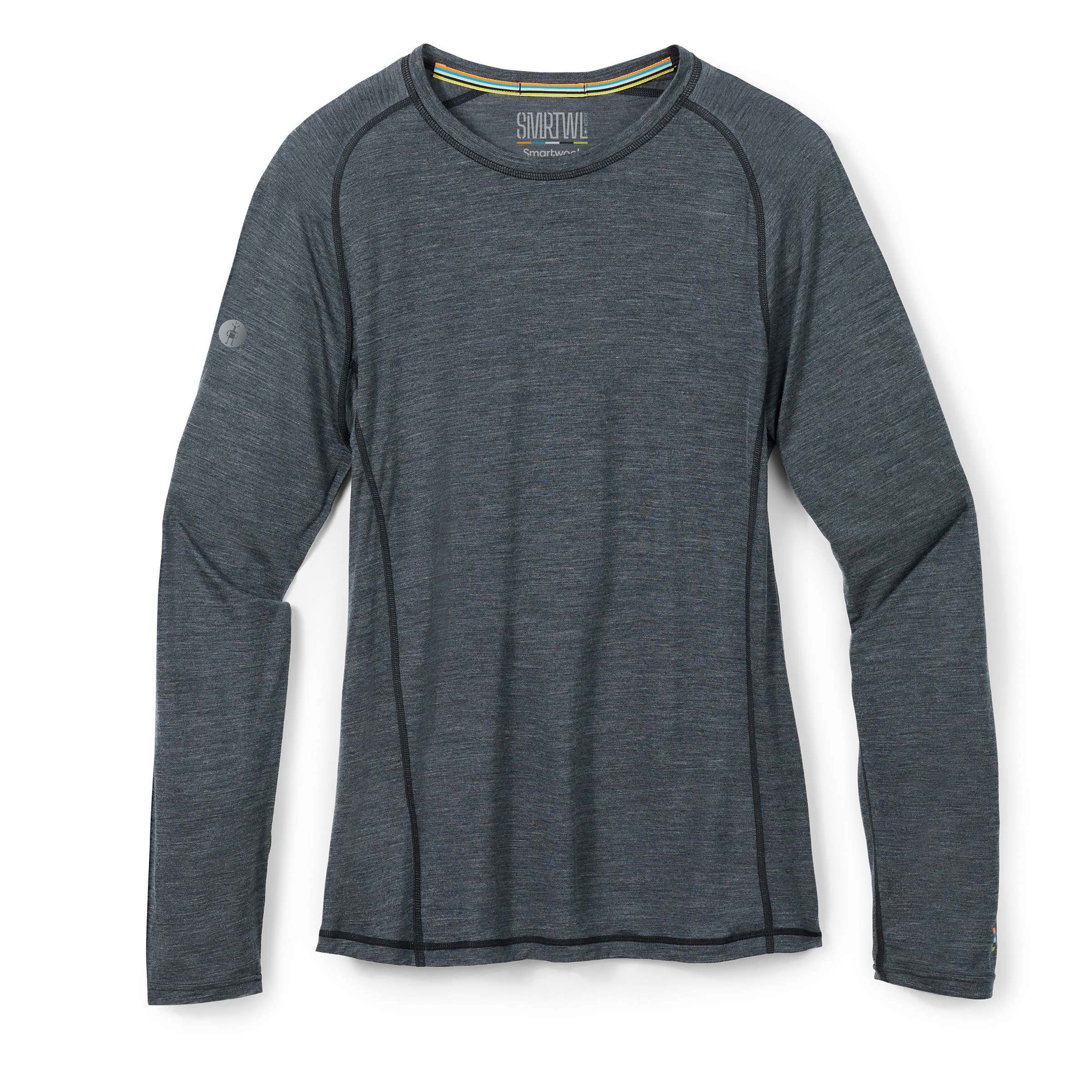 Smartwool M ACTIVE ULTRALITE LONG SLEEVE charcoal heather Veľkosť: L
