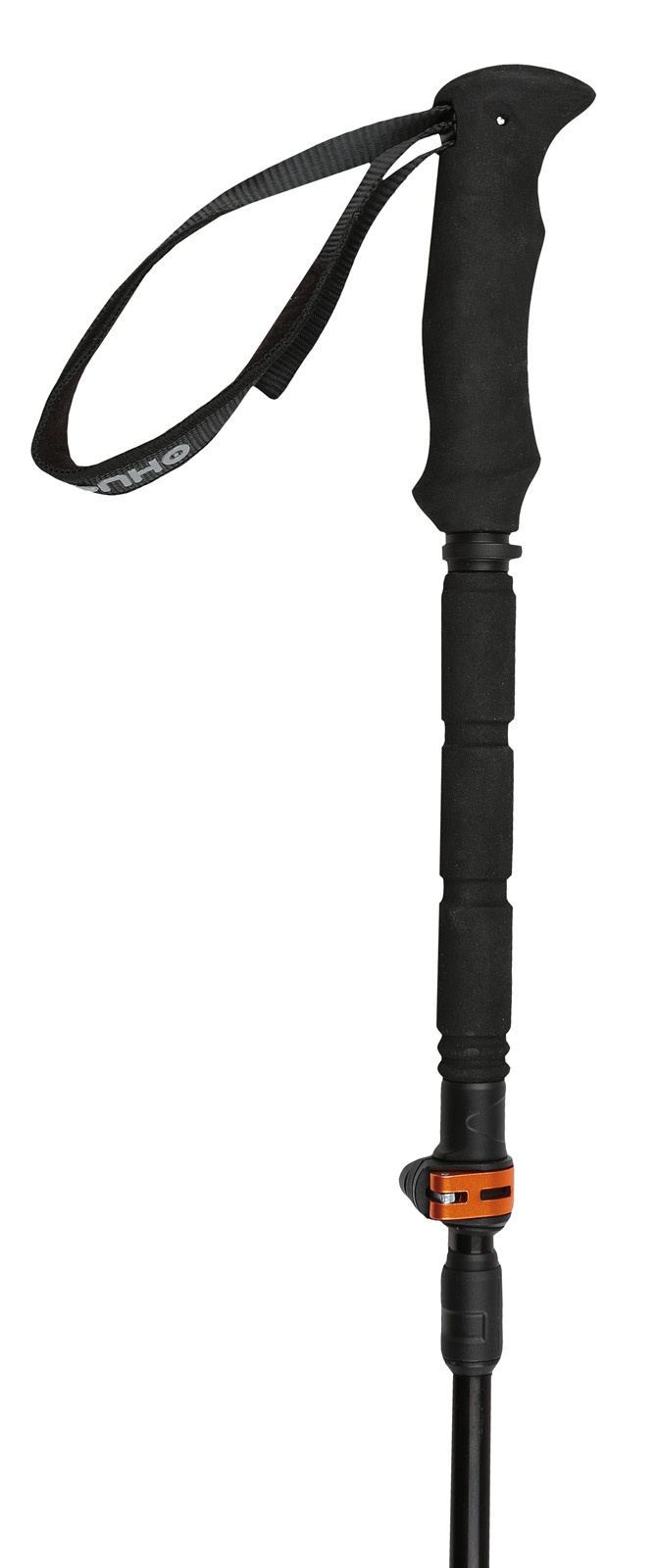 Husky Trekové palice Scrod čierna/oranžová Veľkosť: OneSize