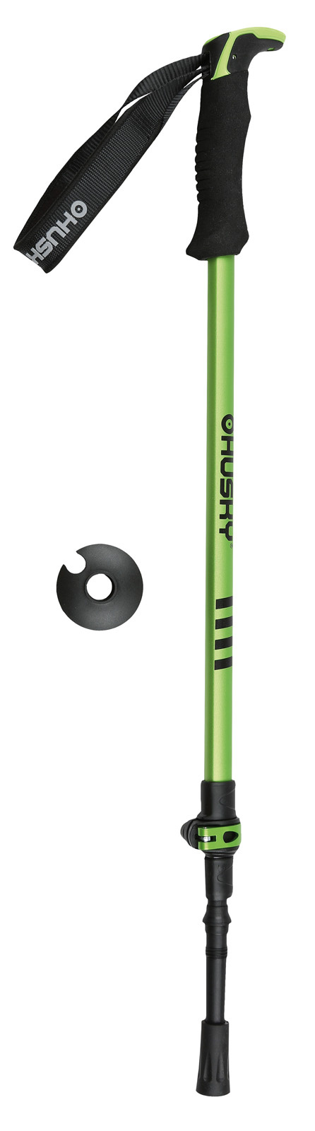 Husky Trekové palice Spurf zelená Veľkosť: OneSize