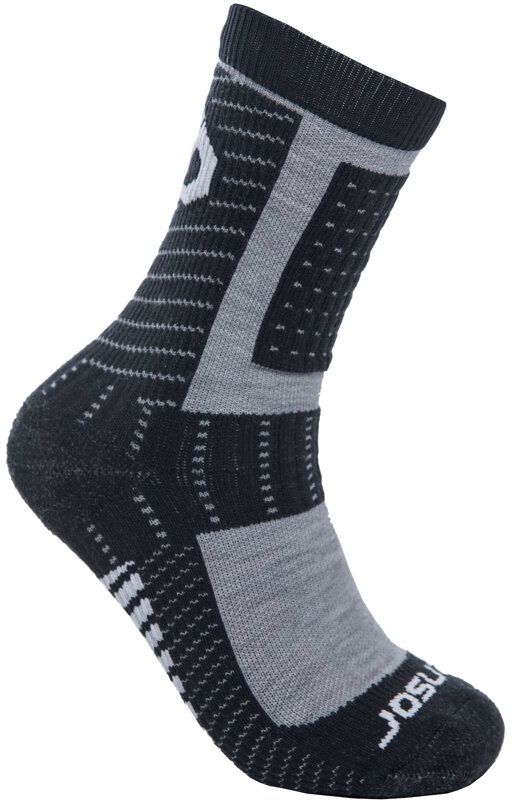 SENSOR PONOŽKY PRE MERINO čierna/sivá Veľkosť: 3/5