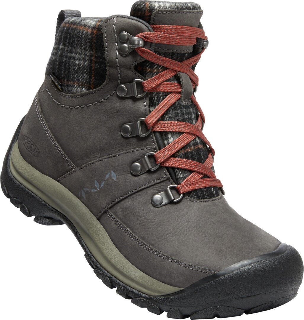 Keen KACI III WINTER MID WP WOMEN magnet/black plaid Veľkosť: 38 195208055218