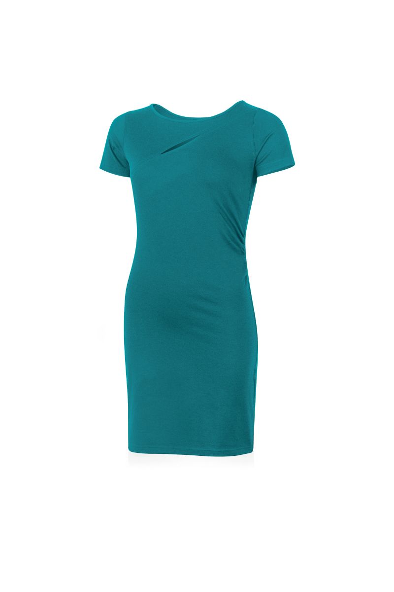 Lasting dámske merino šaty SAMANTA modré Veľkosť: S 8596445048230