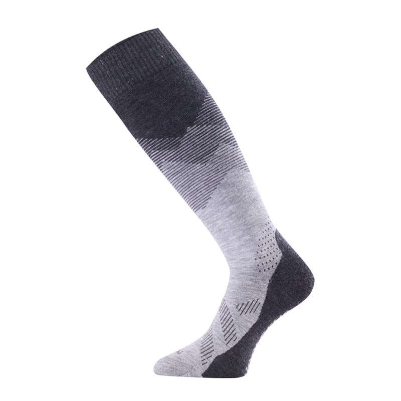 Lasting merino lyžiarske podkolienky FWM 816 sivé Veľkosť: (42-45) L