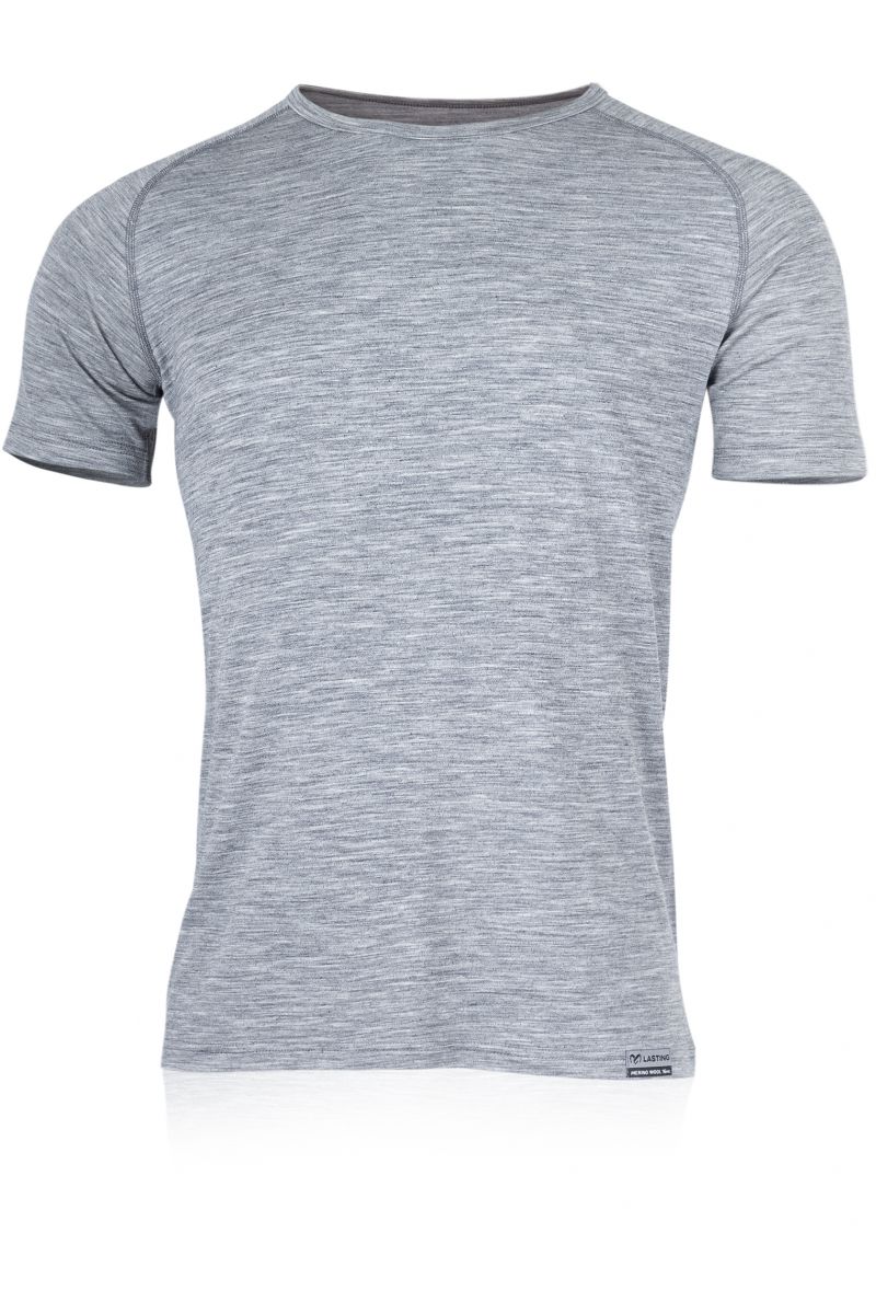 Lasting pánske merino tričko TRIGON 8484 sivé Veľkosť: L