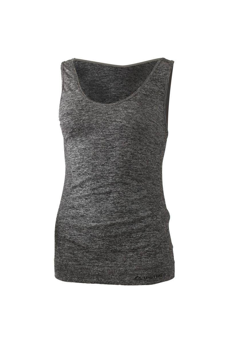 Lasting dámske funkčné tielko MINA 8480 sivý melír Veľkosť: S/M 8596445012699