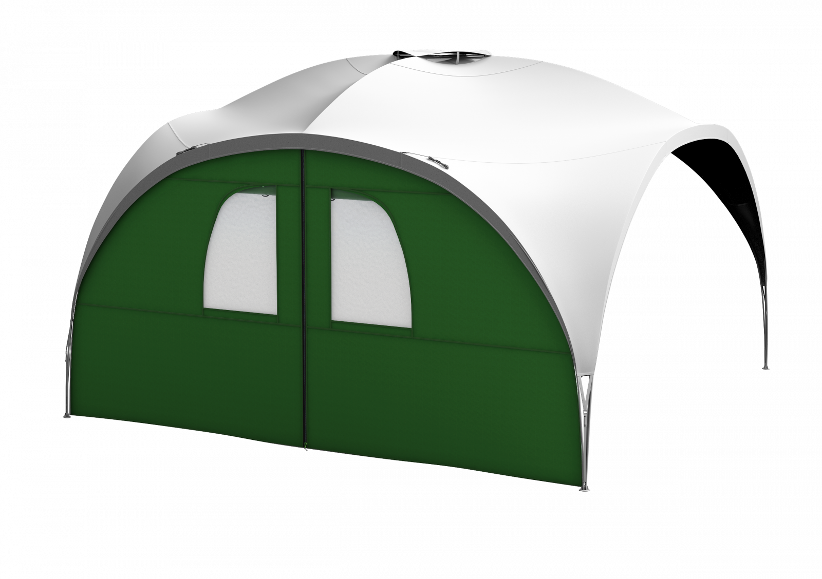 Husky Príslušenstvo k prístrešku Zástena ZIP Broof L zelená Veľkosť: UNI 8592287015393