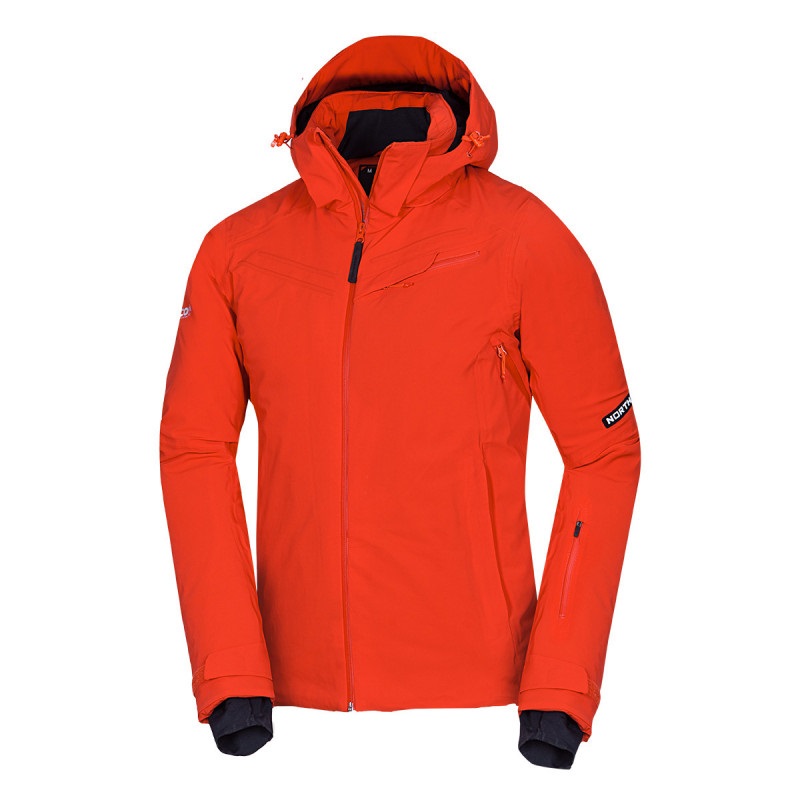 Northfinder SEBASTIAN pánska bunda BU-5042SNW-360 červená Veľkosť: 2XL 8584153387116