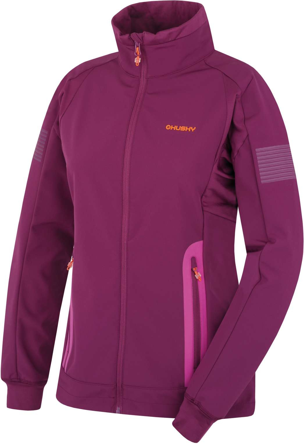 Husky Dámska softshell bunda Scooby L deep wine Veľkosť: M