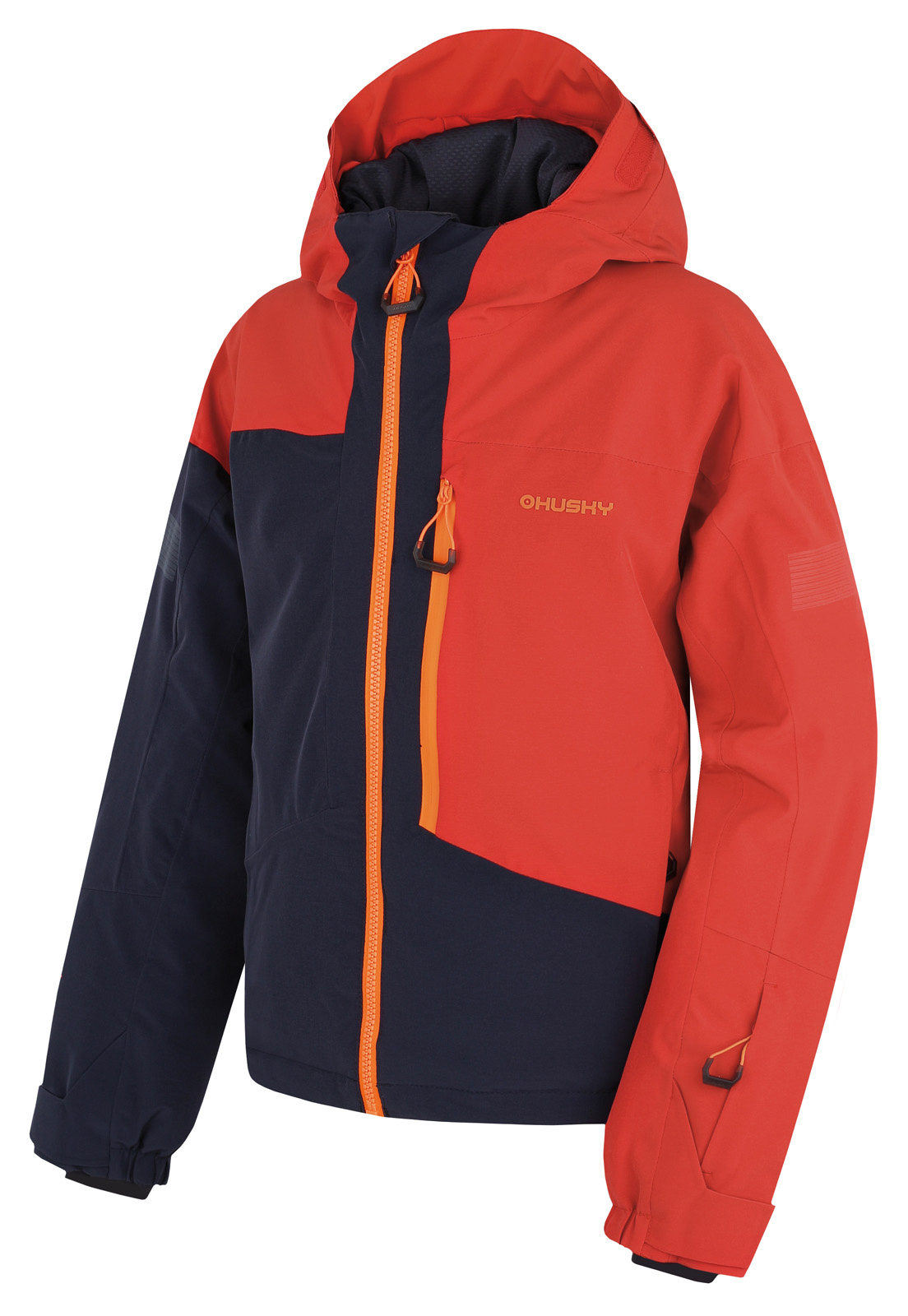 Husky Detská ski bunda Gomez Kids red/black blue Veľkosť: 122