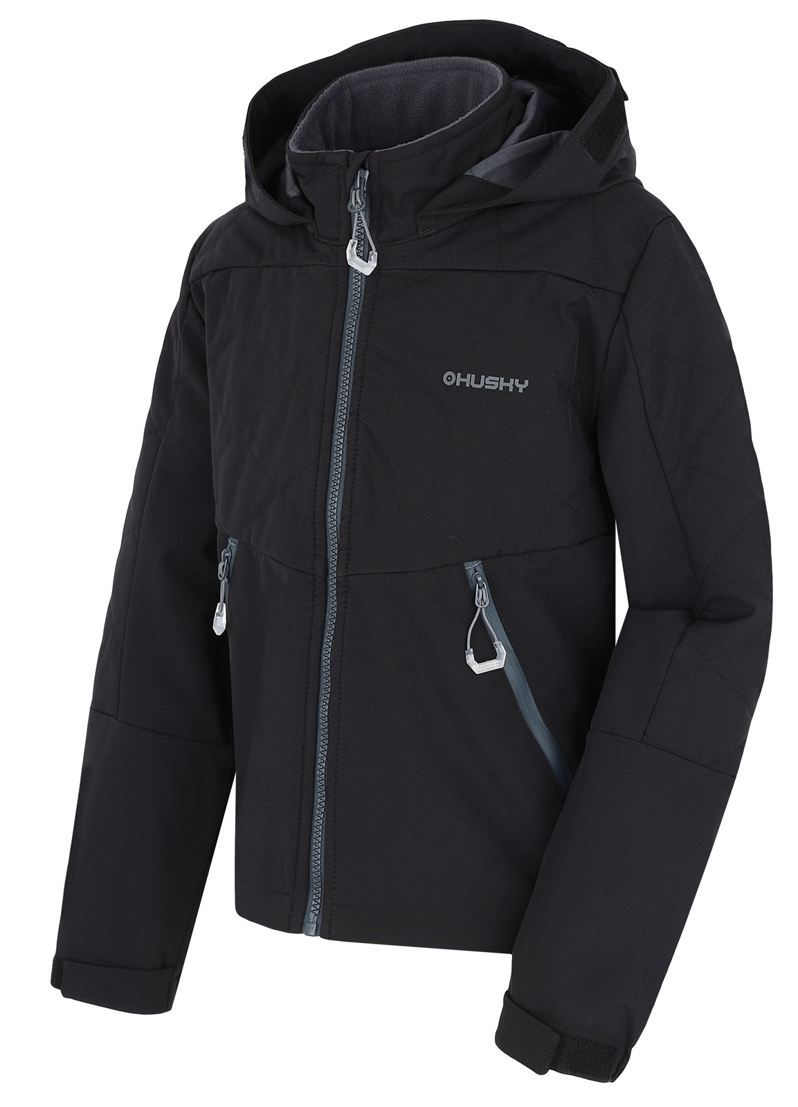 Husky Detská softshell bunda Salex K black Veľkosť: 134
