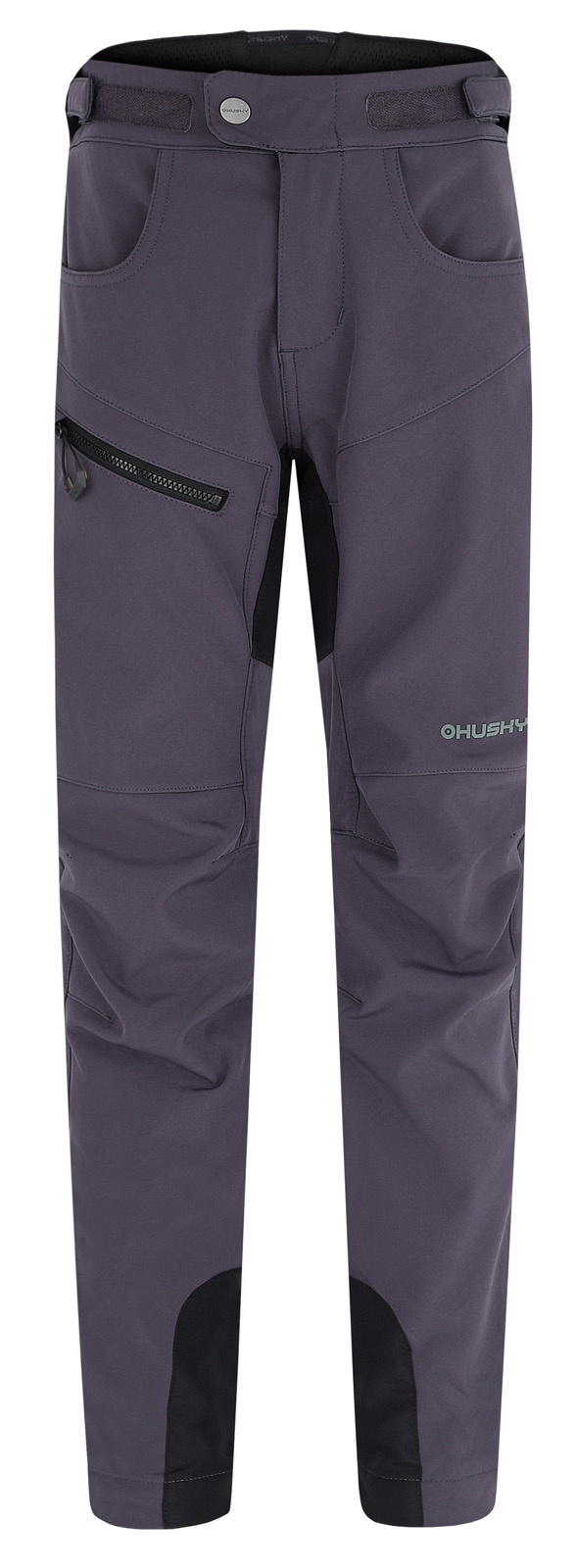Husky Detské softshell nohavice Keson K graphite Veľkosť: 122