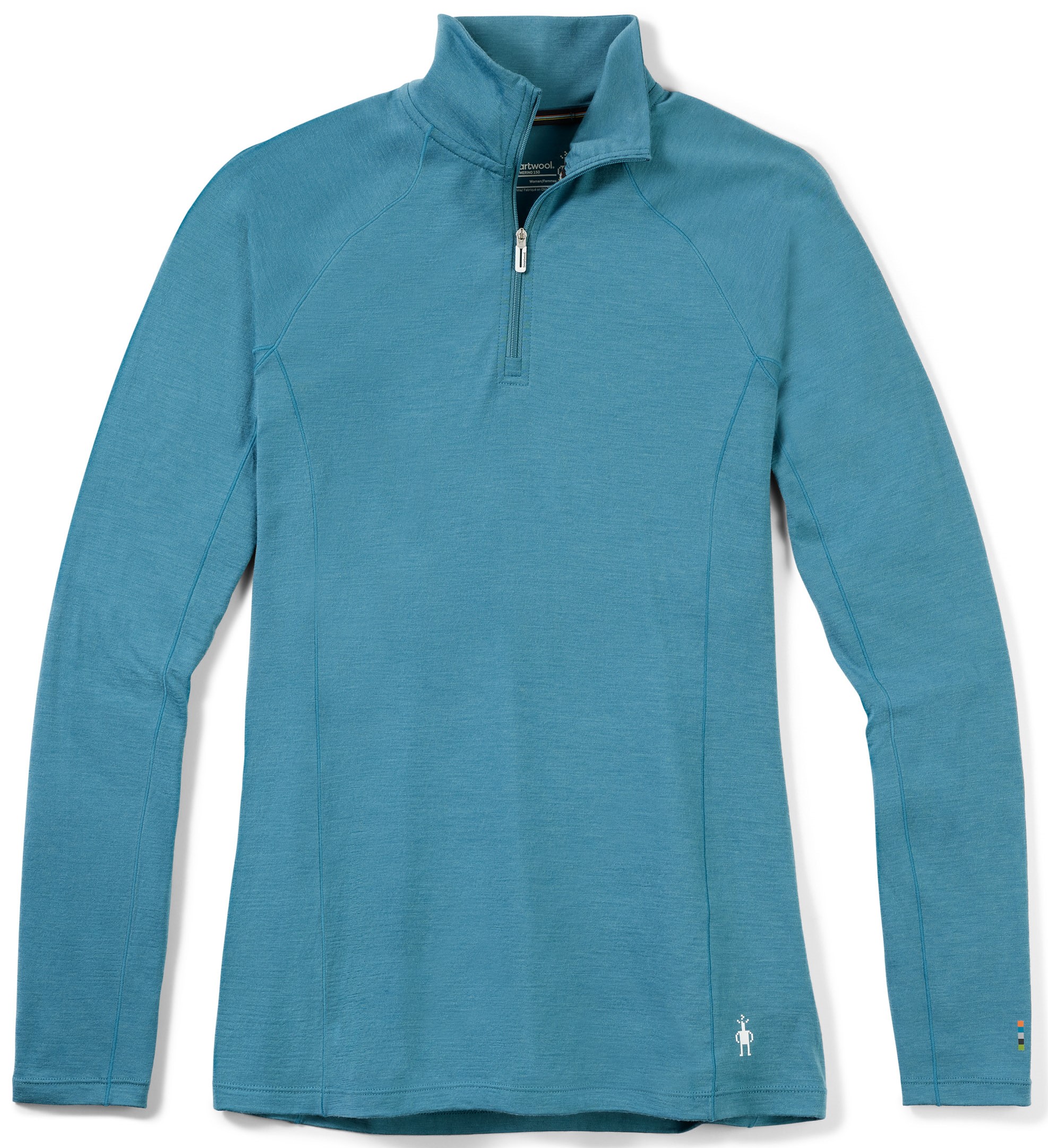 Smartwool W CLASSIC ALL-SEASON MERINO BL 1/4 ZB blue spruce Veľkosť: L 195438850782