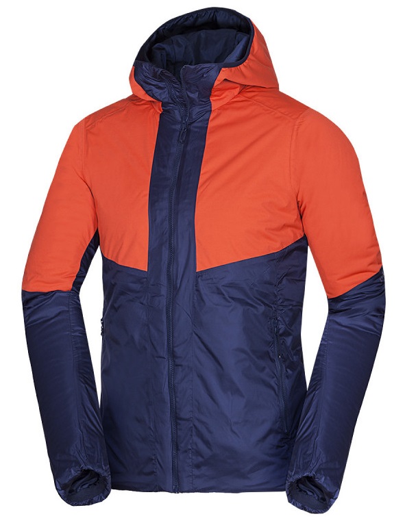 Northfinder KASHTON pánska bunda BU-5032OR-391 blue orange Veľkosť: 2XL 8584153385853