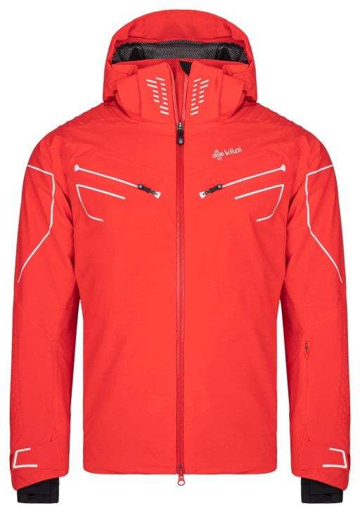 Kilpi HYDER-M pánska bunda Červená Veľkosť: 3XL