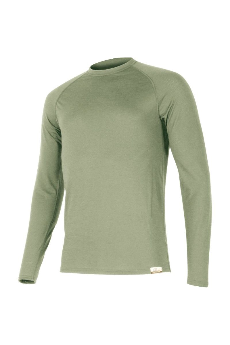 Lasting pánske merino tričko ATAR 6666 zelené Veľkosť: L