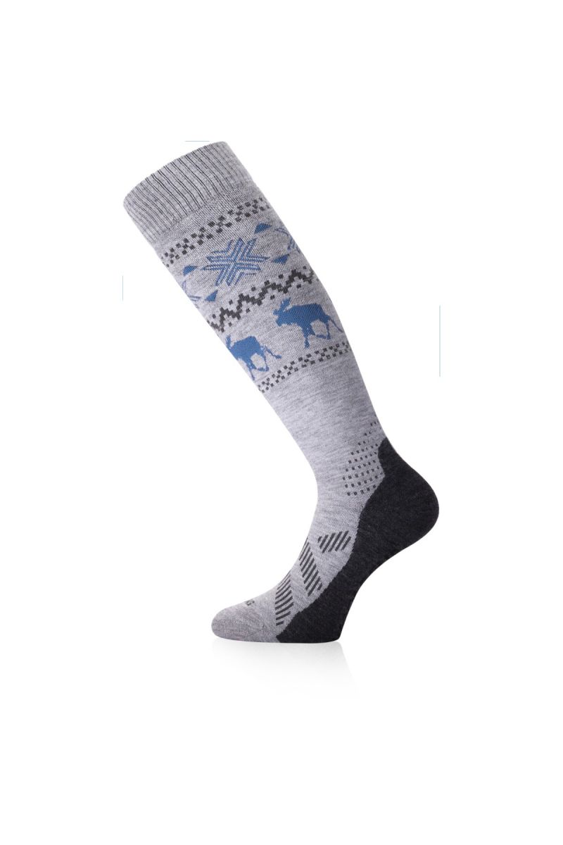 Lasting merino lyžiarske podkolienky FWW 858 sivé Veľkosť: (42-45) L 8596445041323