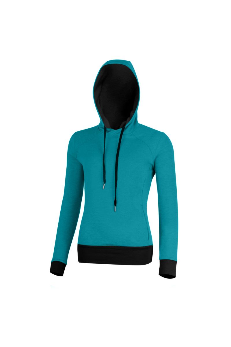 Lasting dámska merino mikina TORA modrá Veľkosť: S